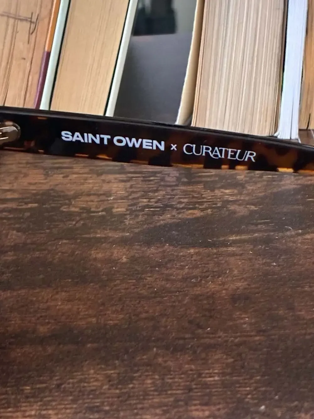 Saint Owen x Curateur WYLDE Tortoise Shell Cat Eye Sunglasses-NWT